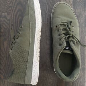 NOBULL Men’s 12.5 Green Canvas Trainers